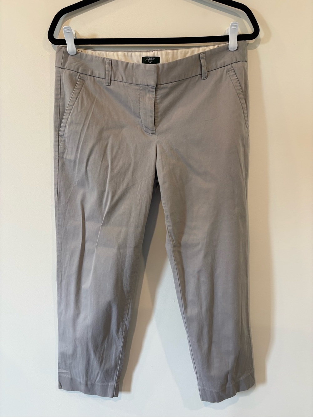J. Crew Women’s Light Gray Chinos